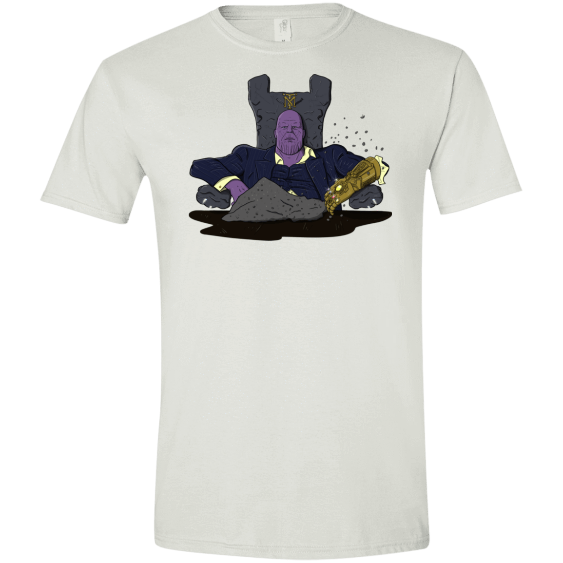 T-Shirts White / X-Small Thanos Montana Men's Semi-Fitted Softstyle