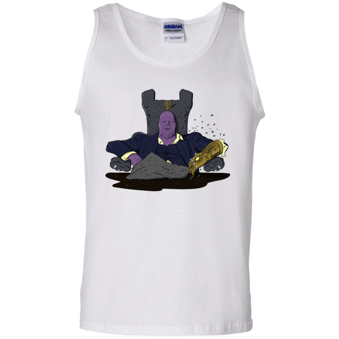 T-Shirts White / S Thanos Montana Men's Tank Top