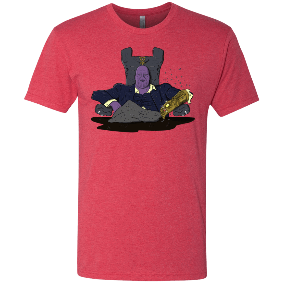 T-Shirts Vintage Red / S Thanos Montana Men's Triblend T-Shirt