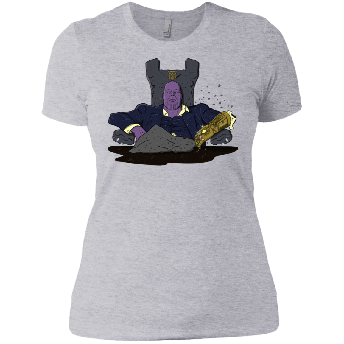 T-Shirts Heather Grey / X-Small Thanos Montana Women's Premium T-Shirt
