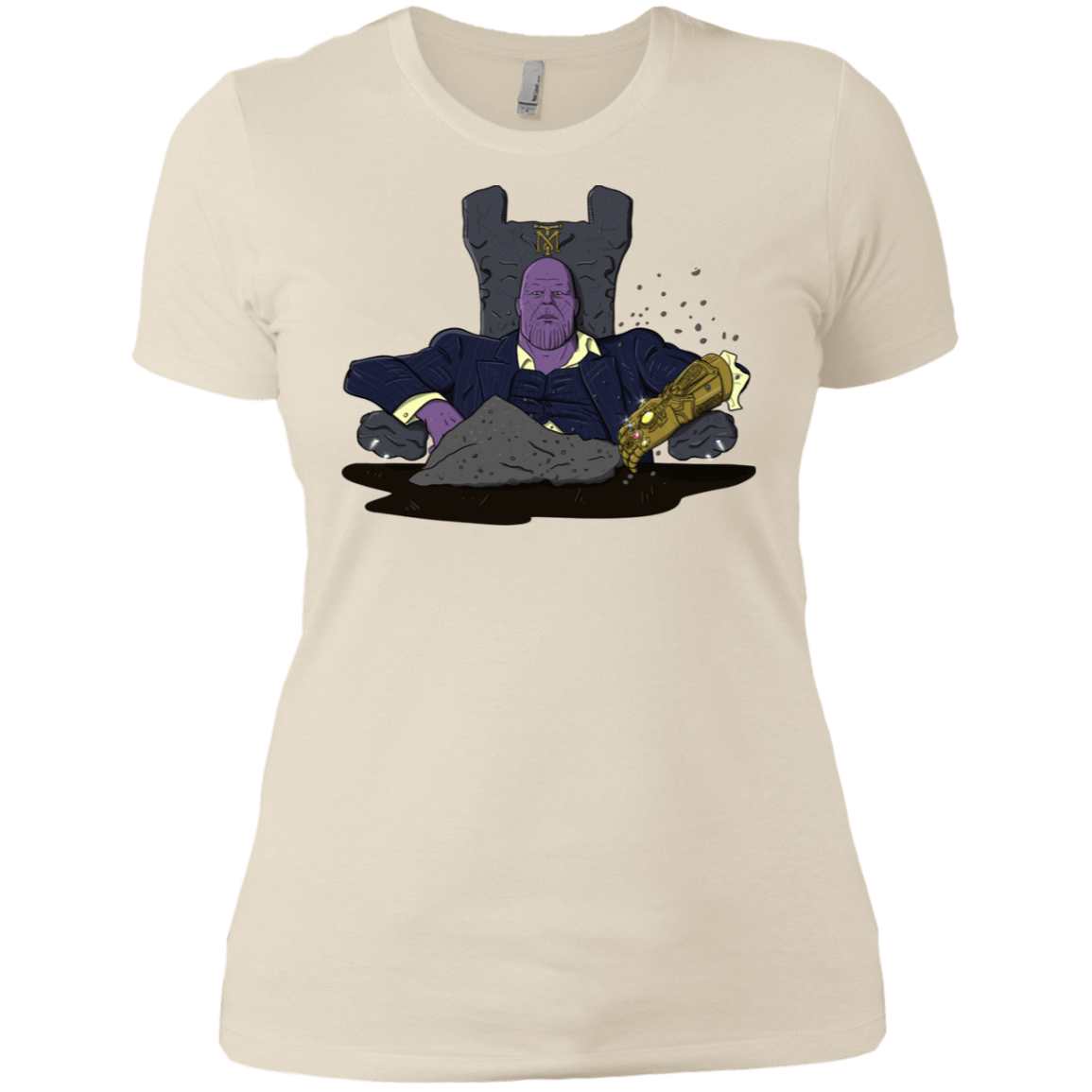T-Shirts Ivory/ / X-Small Thanos Montana Women's Premium T-Shirt