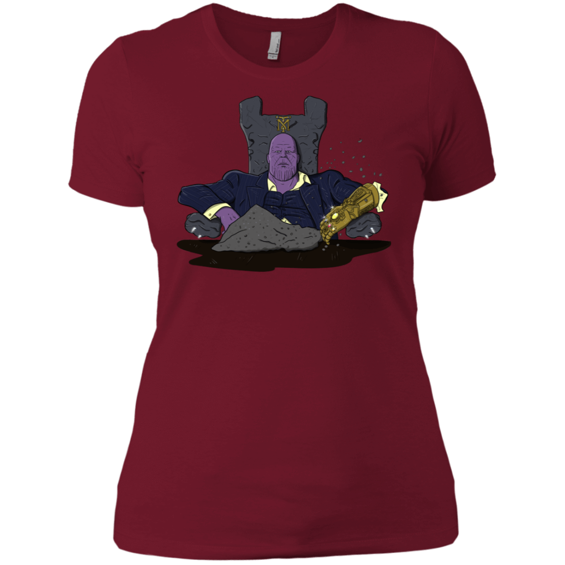 T-Shirts Scarlet / S Thanos Montana Women's Premium T-Shirt