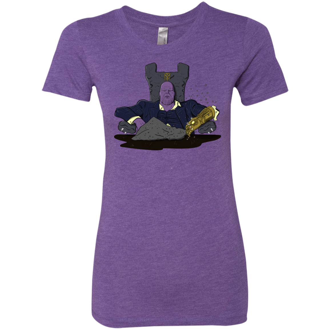 T-Shirts Purple Rush / S Thanos Montana Women's Triblend T-Shirt