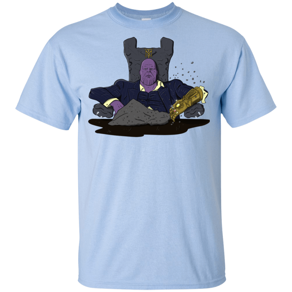 T-Shirts Light Blue / YXS Thanos Montana Youth T-Shirt