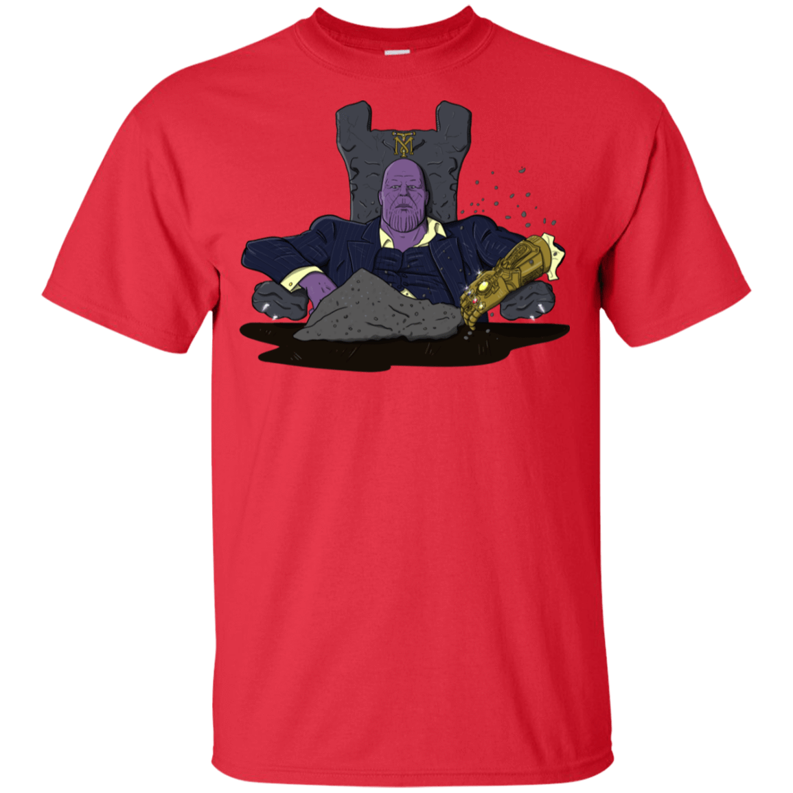 T-Shirts Red / YXS Thanos Montana Youth T-Shirt