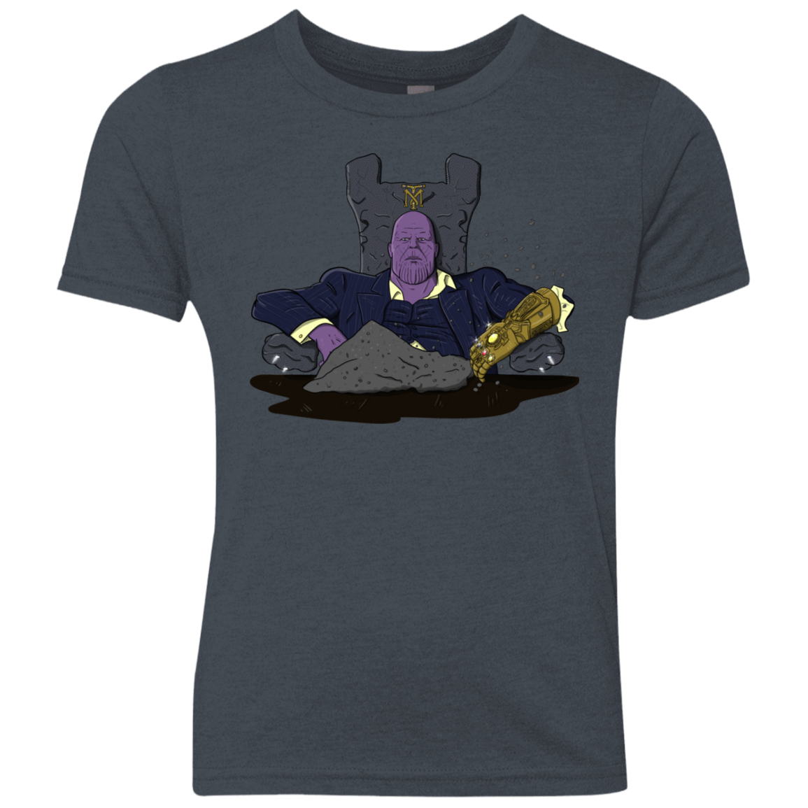 T-Shirts Vintage Navy / YXS Thanos Montana Youth Triblend T-Shirt