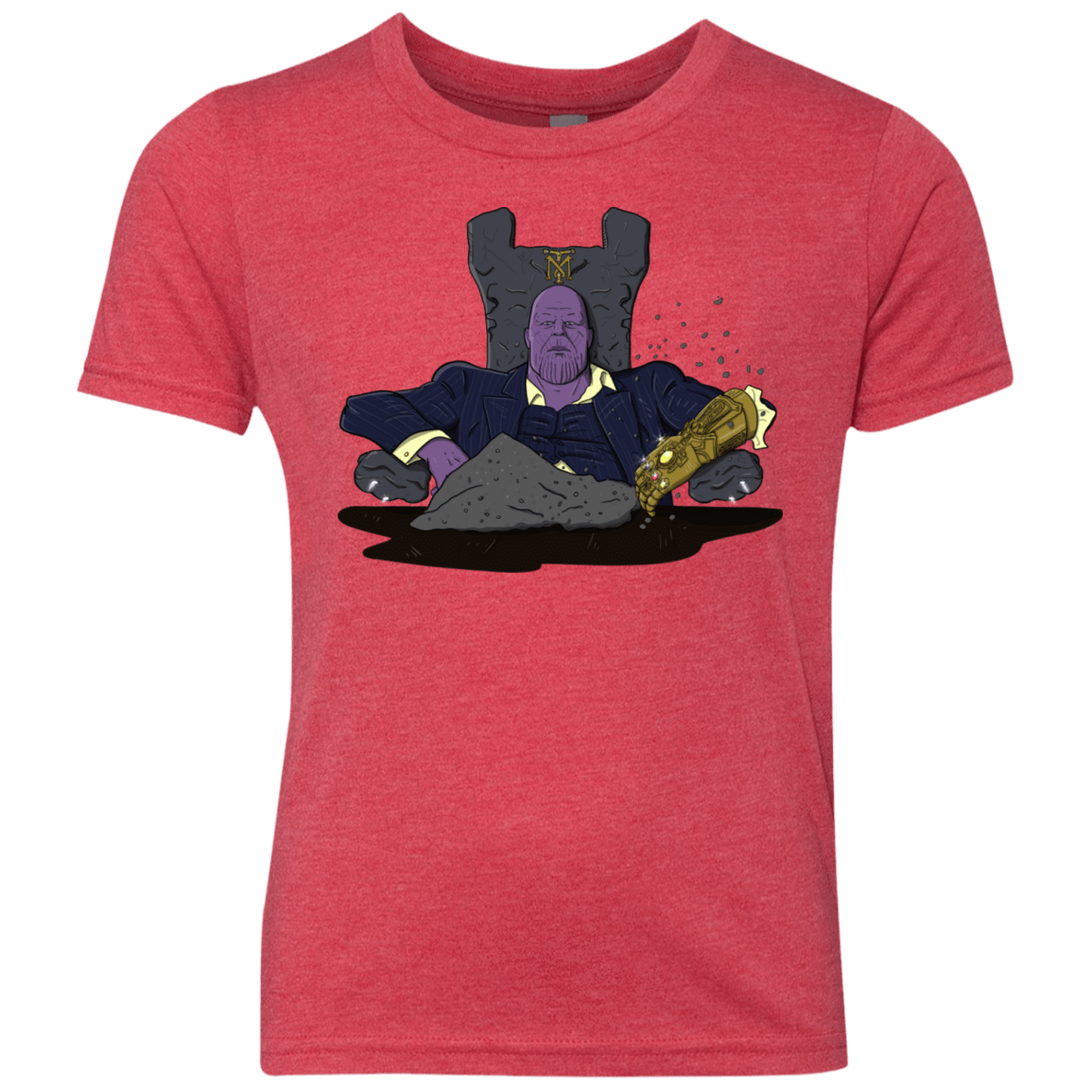 T-Shirts Vintage Red / YXS Thanos Montana Youth Triblend T-Shirt