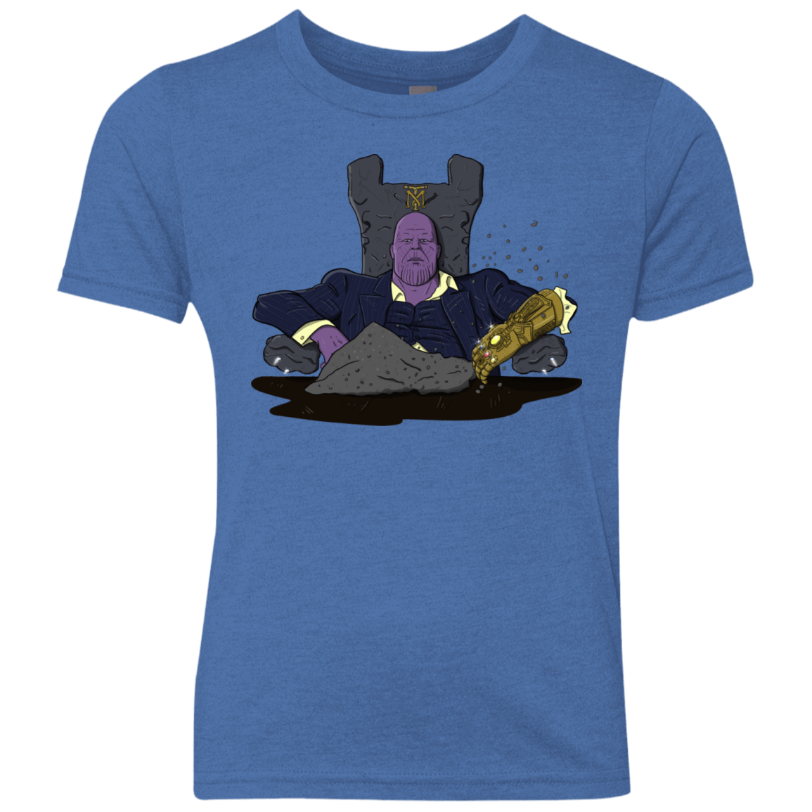 T-Shirts Vintage Royal / YXS Thanos Montana Youth Triblend T-Shirt