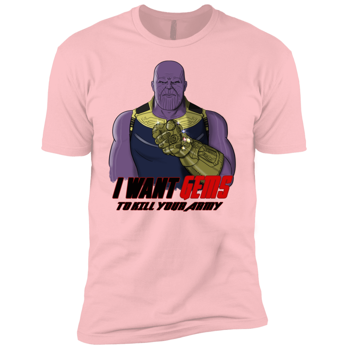 T-Shirts Light Pink / YXS Thanos Sam Boys Premium T-Shirt