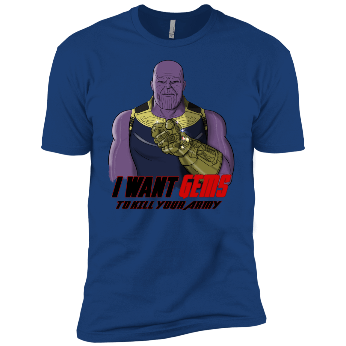 T-Shirts Royal / YXS Thanos Sam Boys Premium T-Shirt