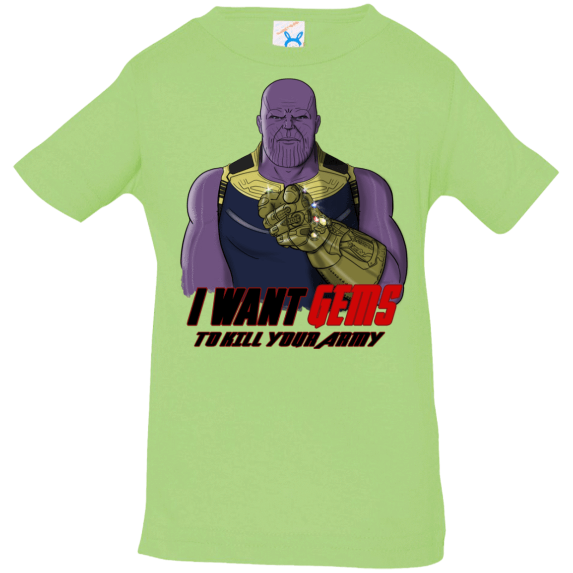 T-Shirts Key Lime / 6 Months Thanos Sam Infant Premium T-Shirt