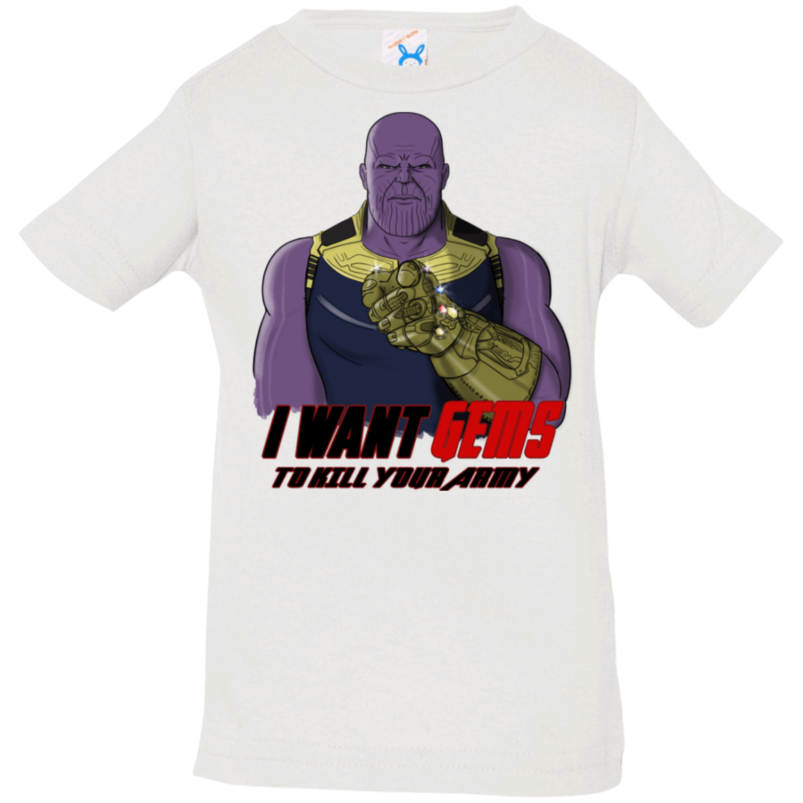 T-Shirts White / 6 Months Thanos Sam Infant Premium T-Shirt