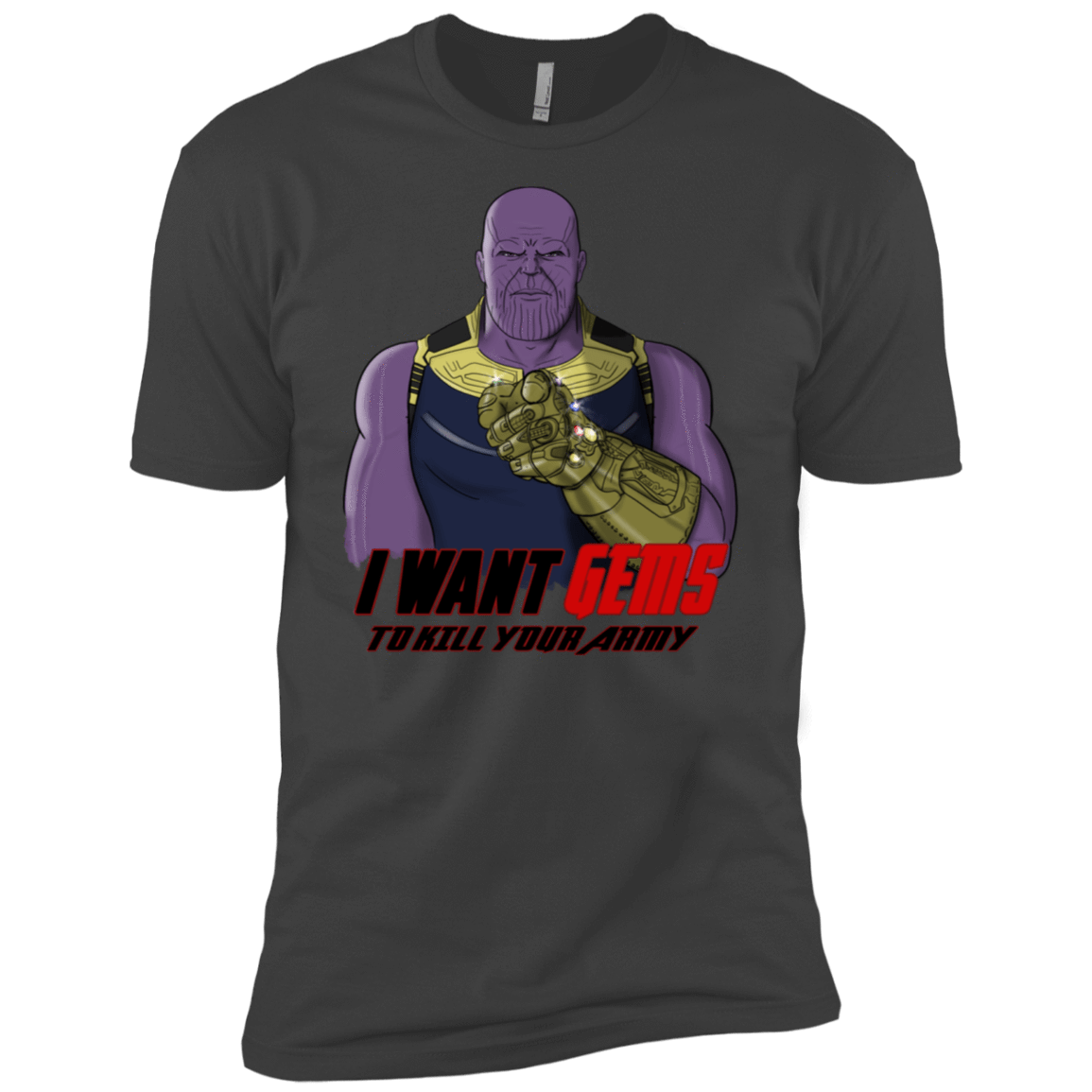 T-Shirts Heavy Metal / X-Small Thanos Sam Men's Premium T-Shirt