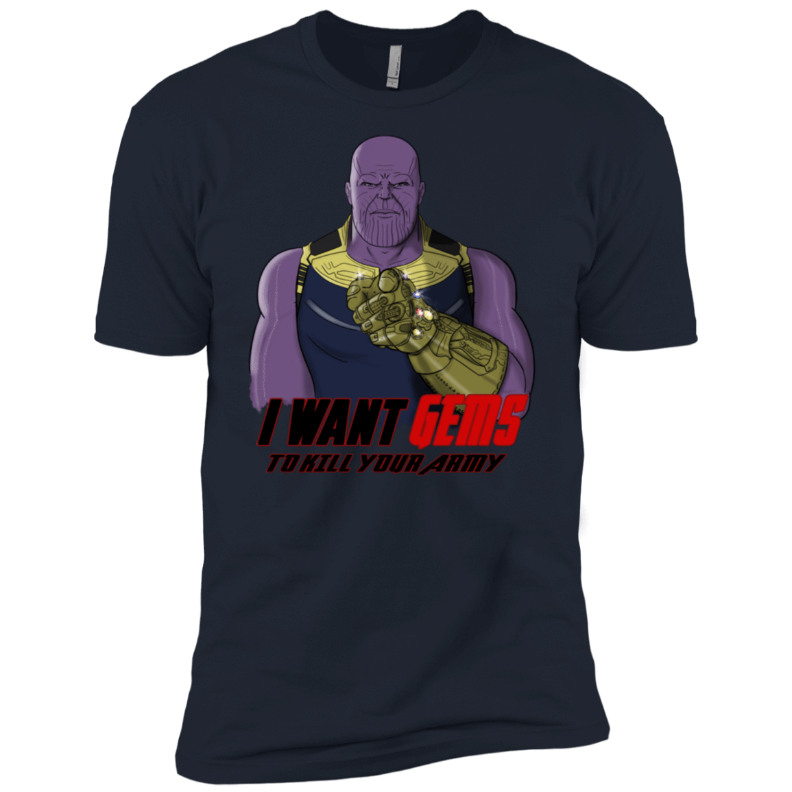 T-Shirts Midnight Navy / X-Small Thanos Sam Men's Premium T-Shirt