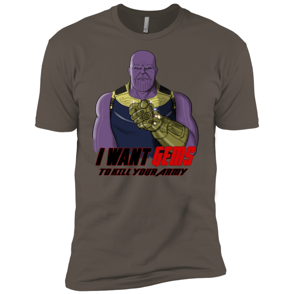 T-Shirts Warm Grey / X-Small Thanos Sam Men's Premium T-Shirt