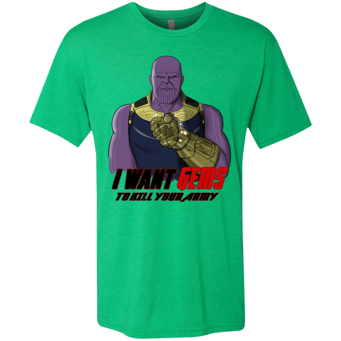 T-Shirts Envy / S Thanos Sam Men's Triblend T-Shirt