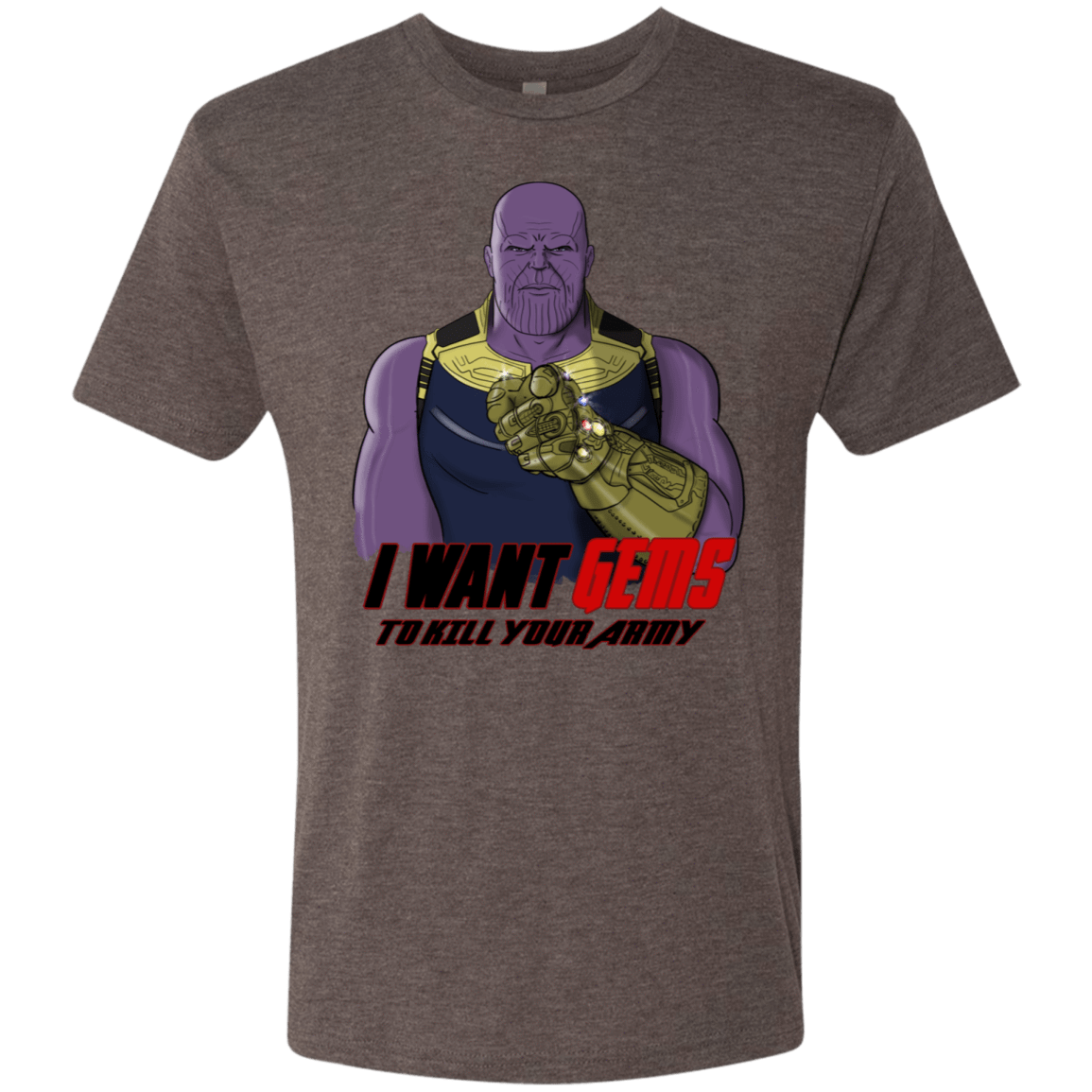 T-Shirts Macchiato / S Thanos Sam Men's Triblend T-Shirt