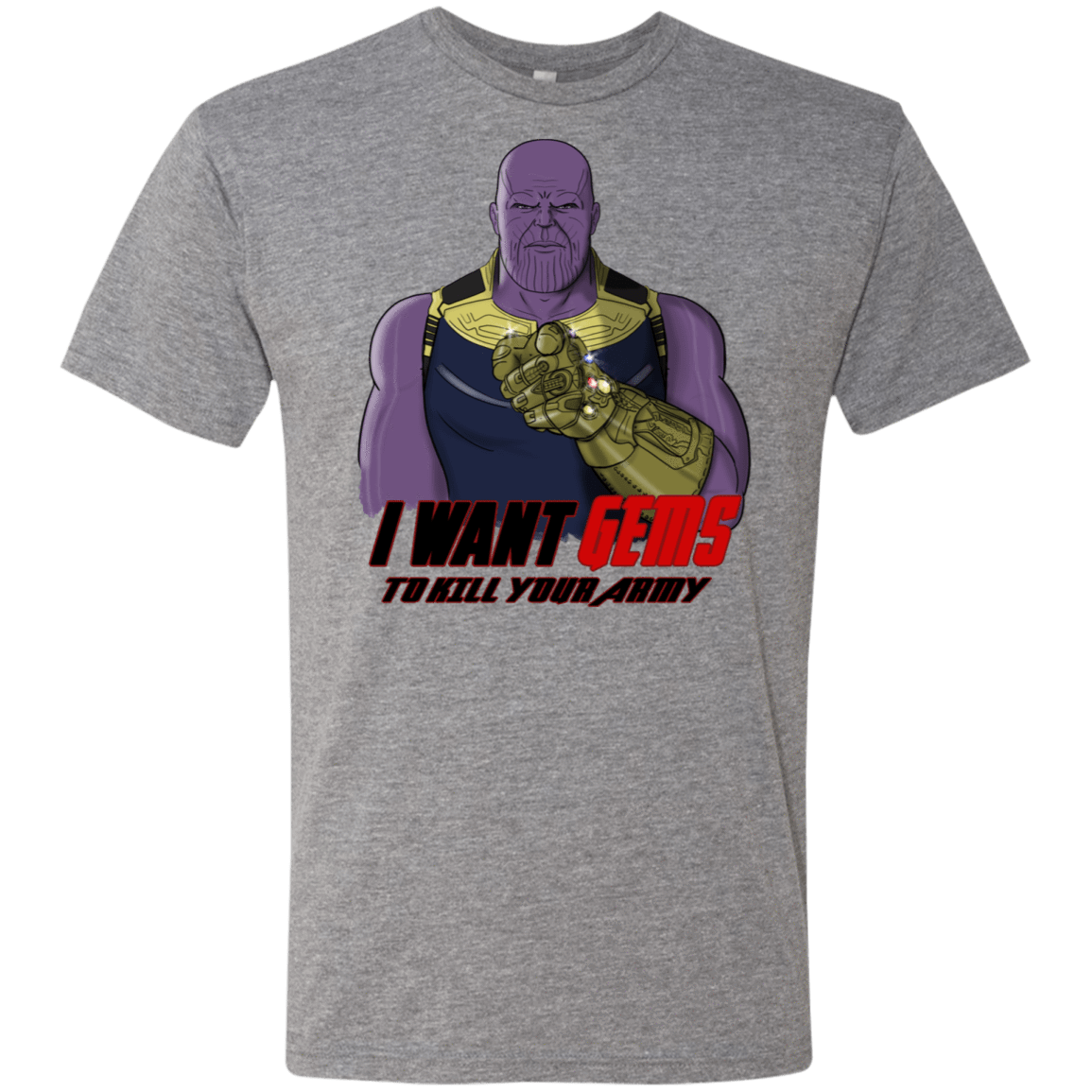 T-Shirts Premium Heather / S Thanos Sam Men's Triblend T-Shirt