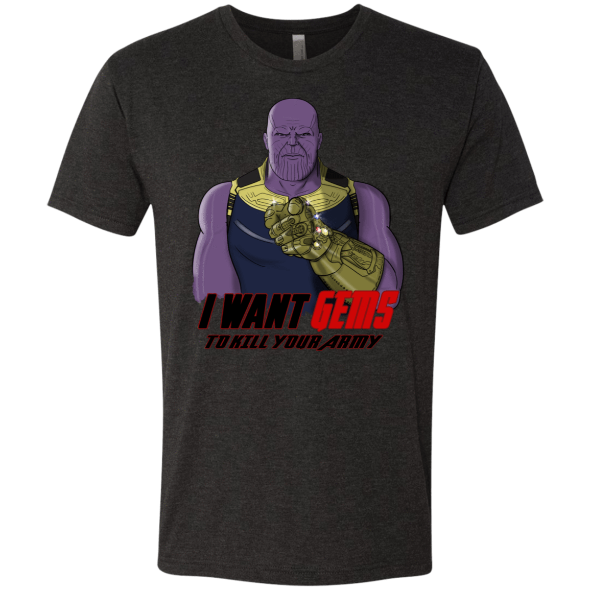 T-Shirts Vintage Black / S Thanos Sam Men's Triblend T-Shirt