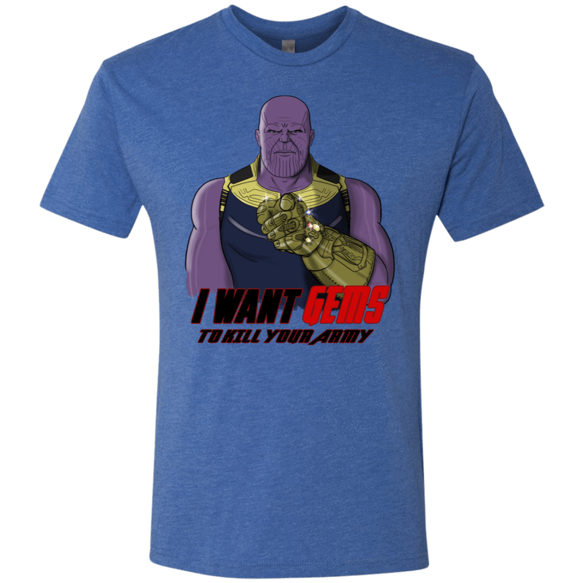 T-Shirts Vintage Royal / S Thanos Sam Men's Triblend T-Shirt