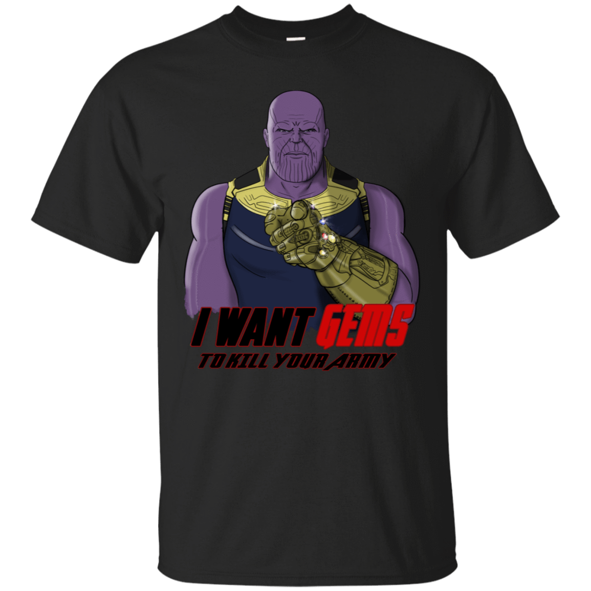 T-Shirts Black / S Thanos Sam T-Shirt