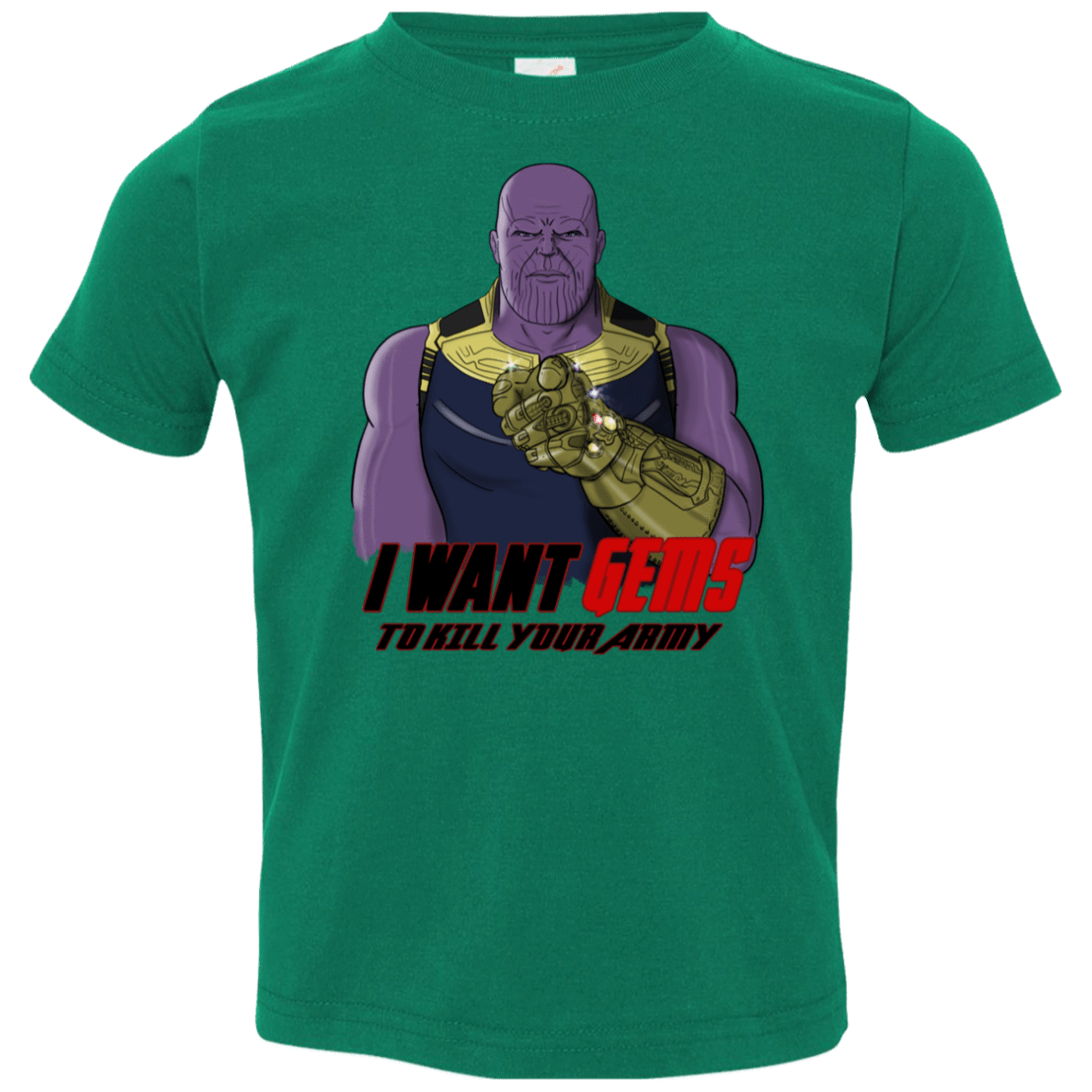 T-Shirts Kelly / 2T Thanos Sam Toddler Premium T-Shirt