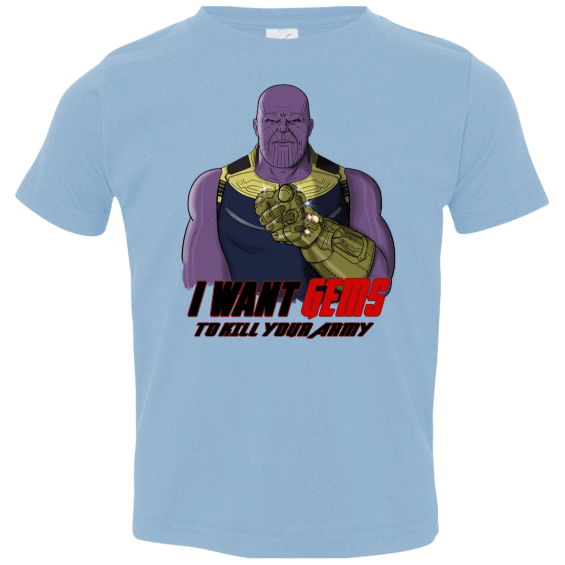T-Shirts Light Blue / 2T Thanos Sam Toddler Premium T-Shirt