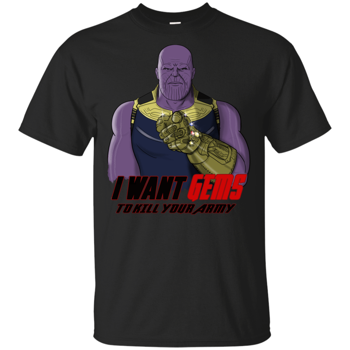 T-Shirts Black / YXS Thanos Sam Youth T-Shirt