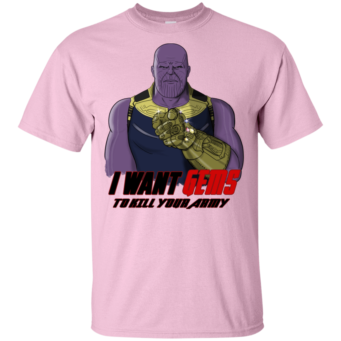 T-Shirts Light Pink / YXS Thanos Sam Youth T-Shirt