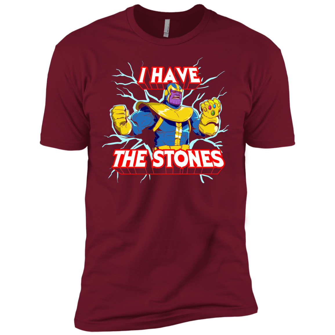 T-Shirts Cardinal / X-Small Thanos stones Men's Premium T-Shirt