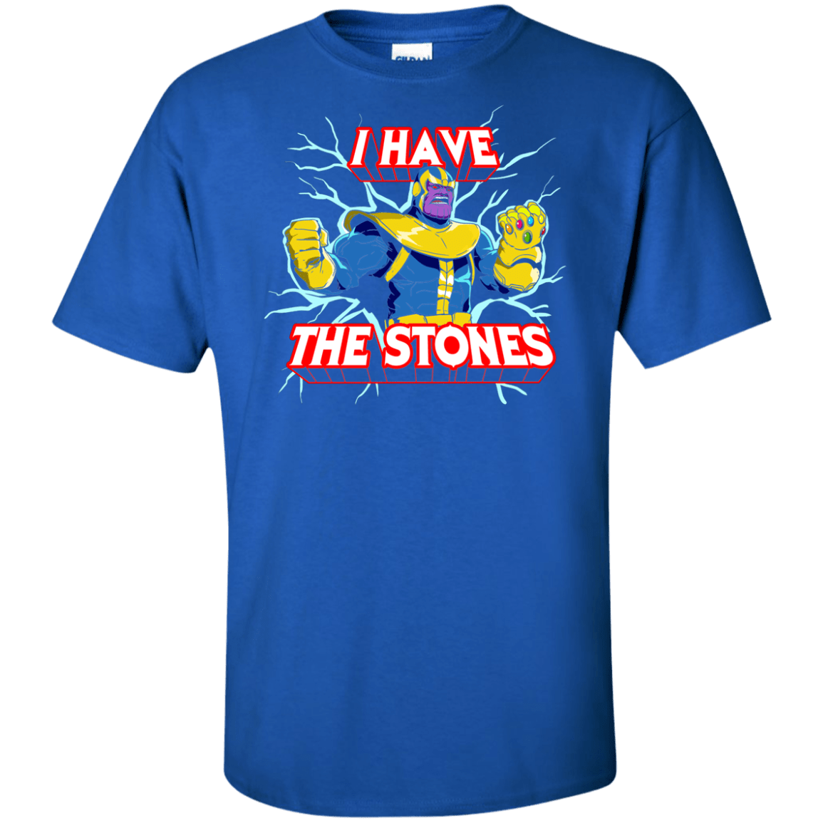 T-Shirts Royal / XLT Thanos stones Tall T-Shirt