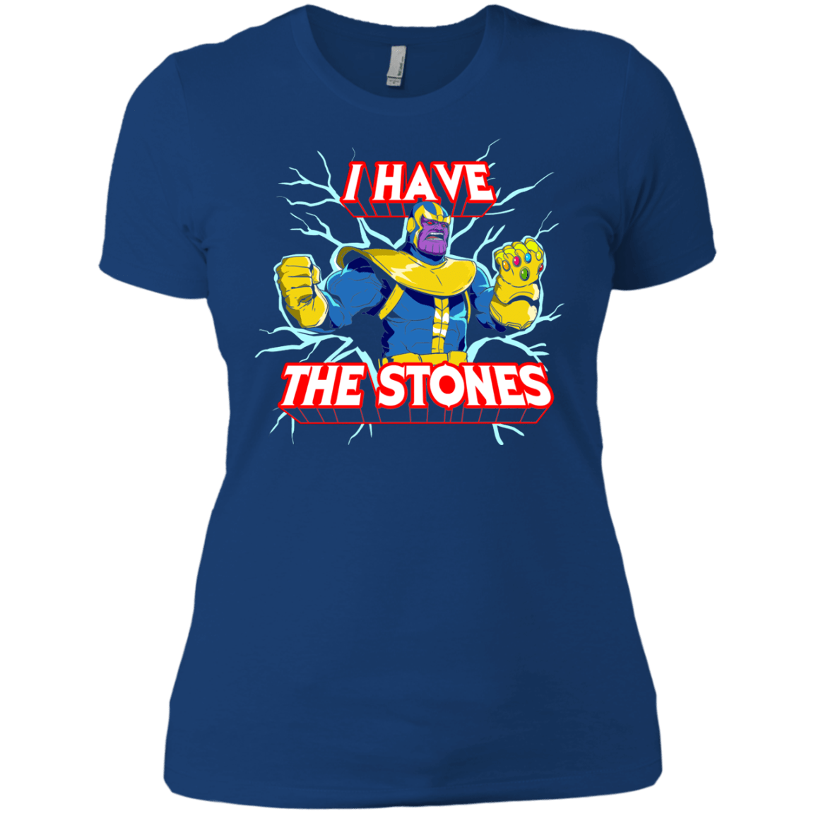 T-Shirts Royal / X-Small Thanos stones Women's Premium T-Shirt