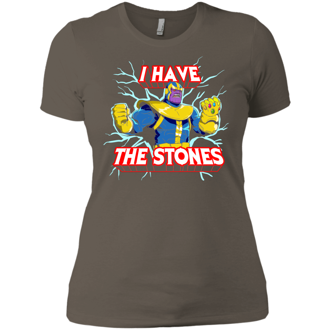 T-Shirts Warm Grey / X-Small Thanos stones Women's Premium T-Shirt