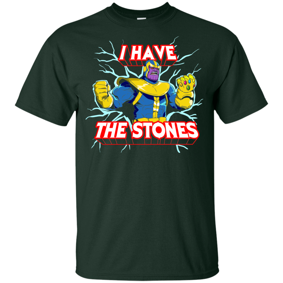 T-Shirts Forest / YXS Thanos stones Youth T-Shirt