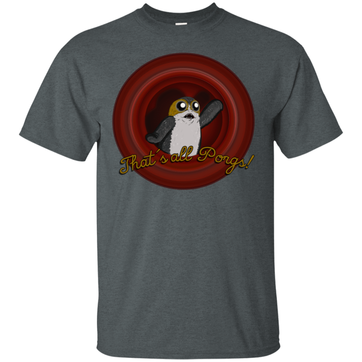 T-Shirts Dark Heather / S That`s all Porgs T-Shirt