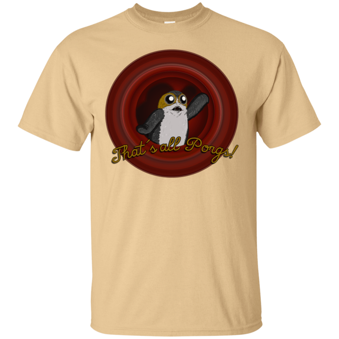 T-Shirts Vegas Gold / S That`s all Porgs T-Shirt