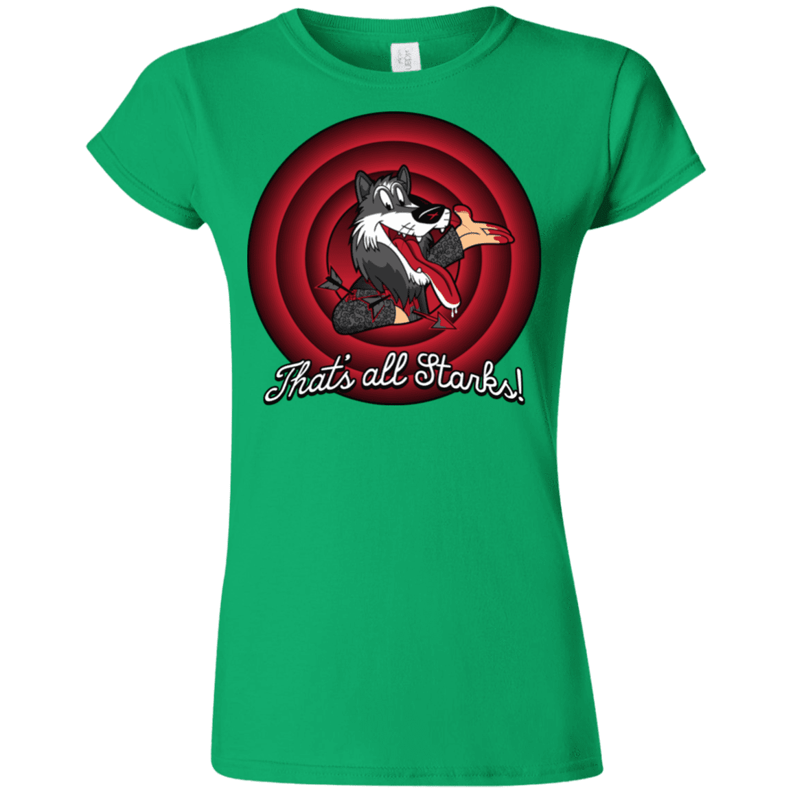 T-Shirts Irish Green / S That's all Starks Junior Slimmer-Fit T-Shirt