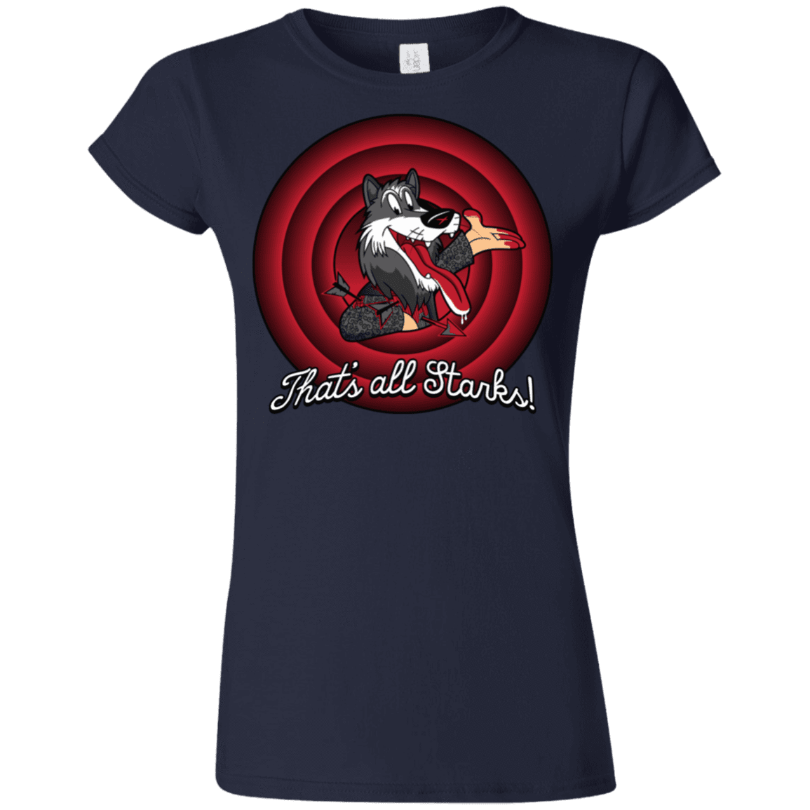 T-Shirts Navy / S That's all Starks Junior Slimmer-Fit T-Shirt