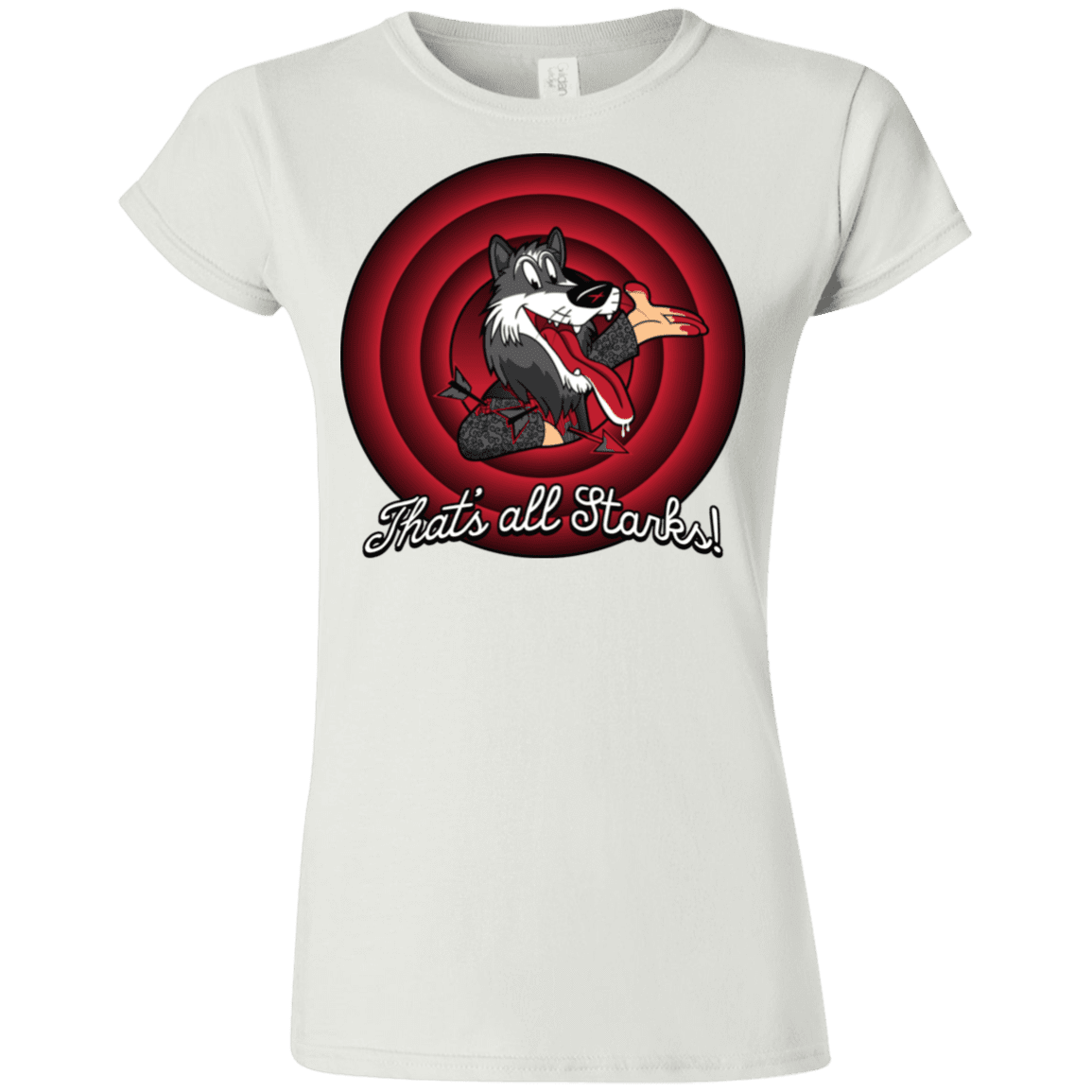 T-Shirts White / S That's all Starks Junior Slimmer-Fit T-Shirt