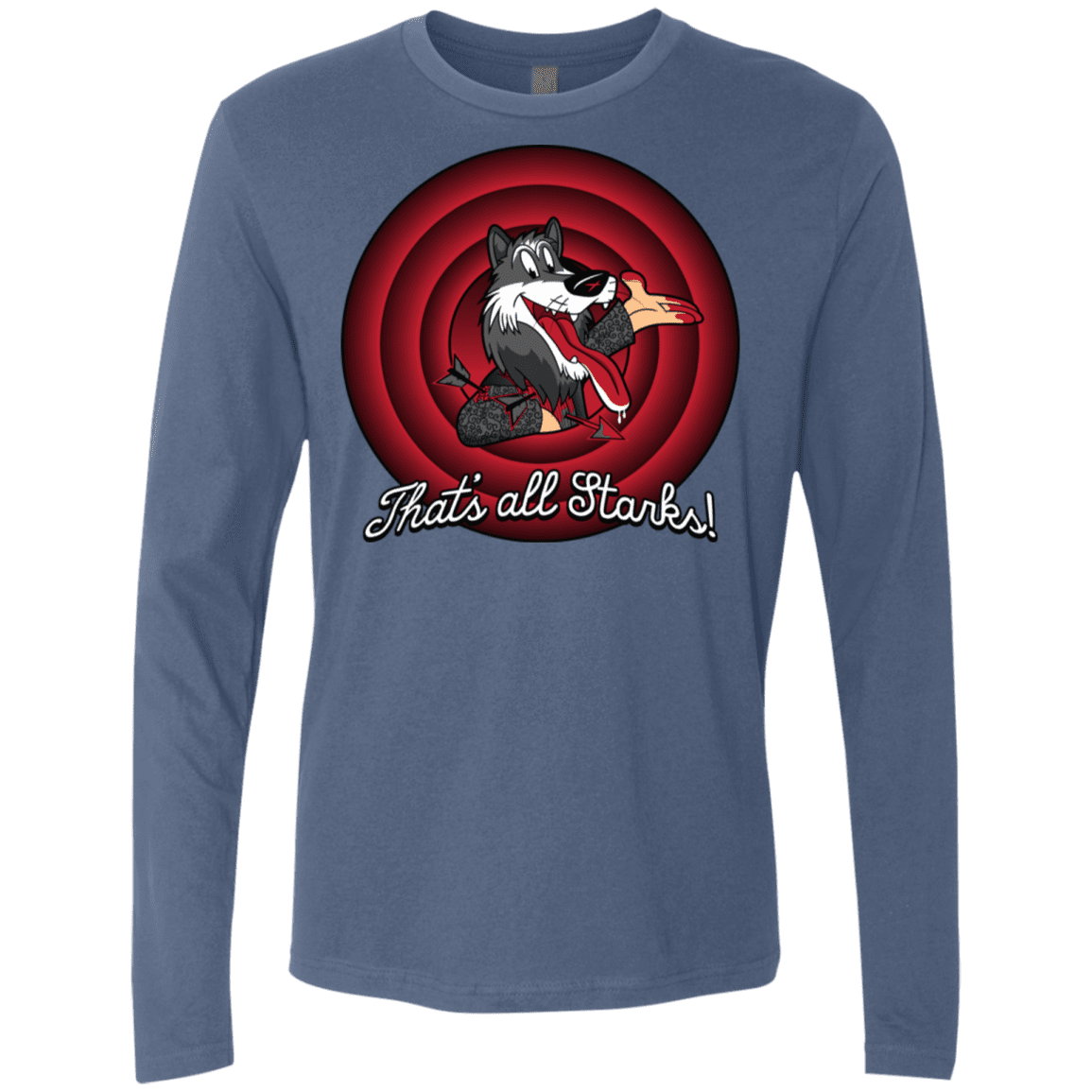 T-Shirts Indigo / S That's all Starks Men's Premium Long Sleeve