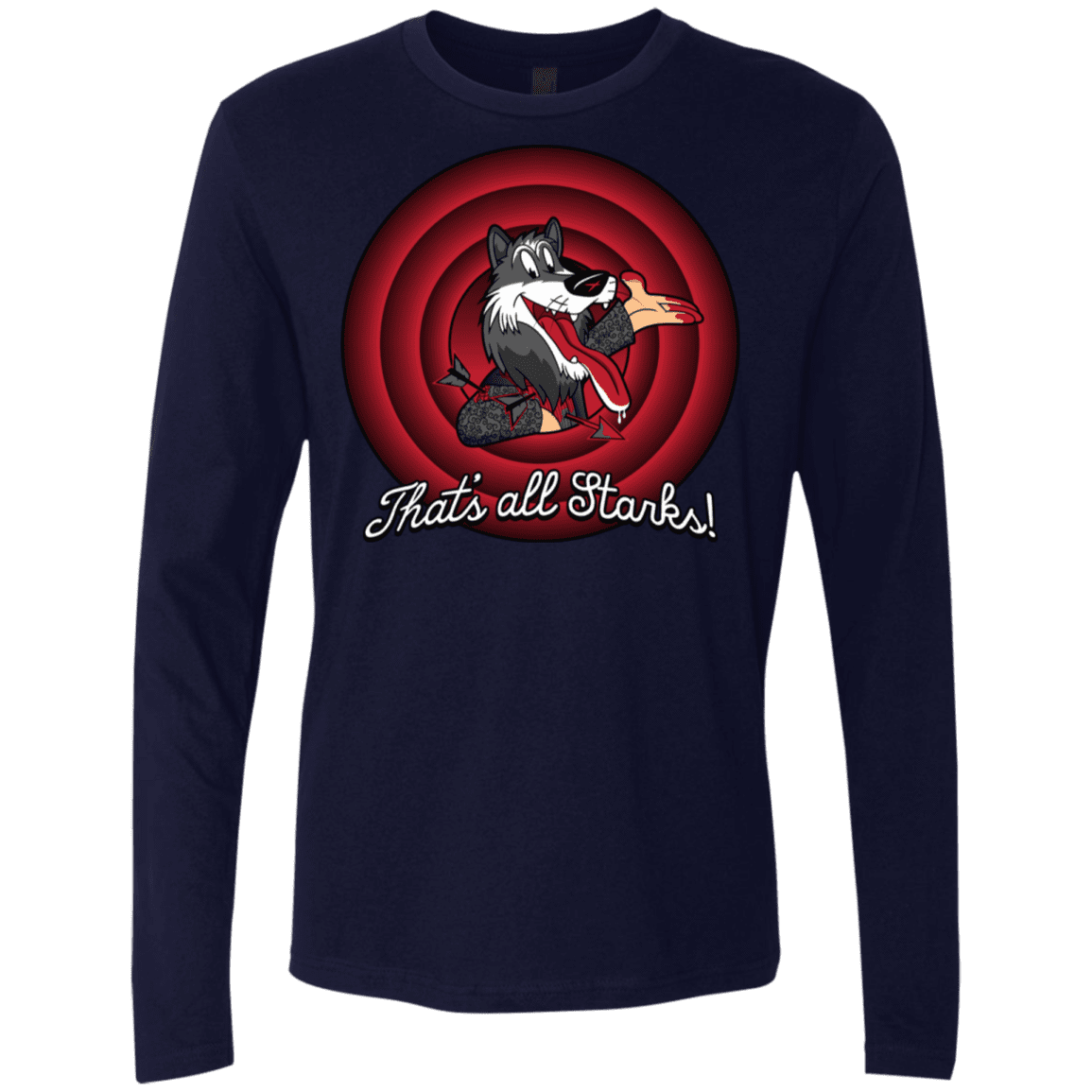 T-Shirts Midnight Navy / S That's all Starks Men's Premium Long Sleeve