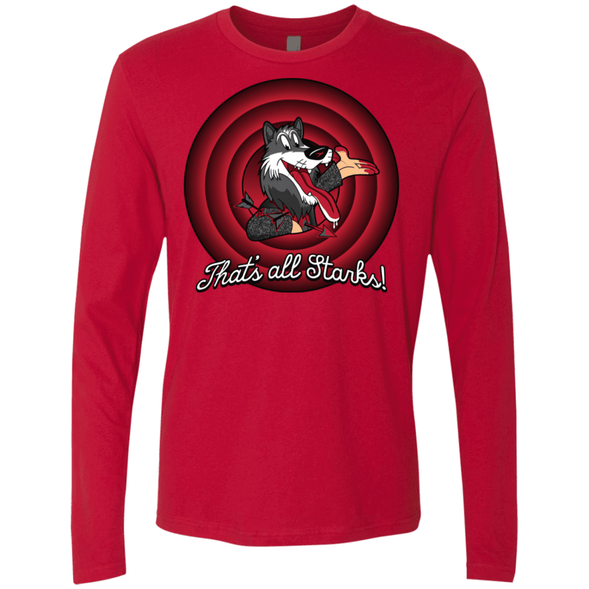 T-Shirts Red / S That's all Starks Men's Premium Long Sleeve