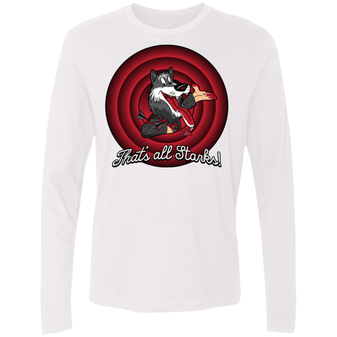 T-Shirts White / S That's all Starks Men's Premium Long Sleeve