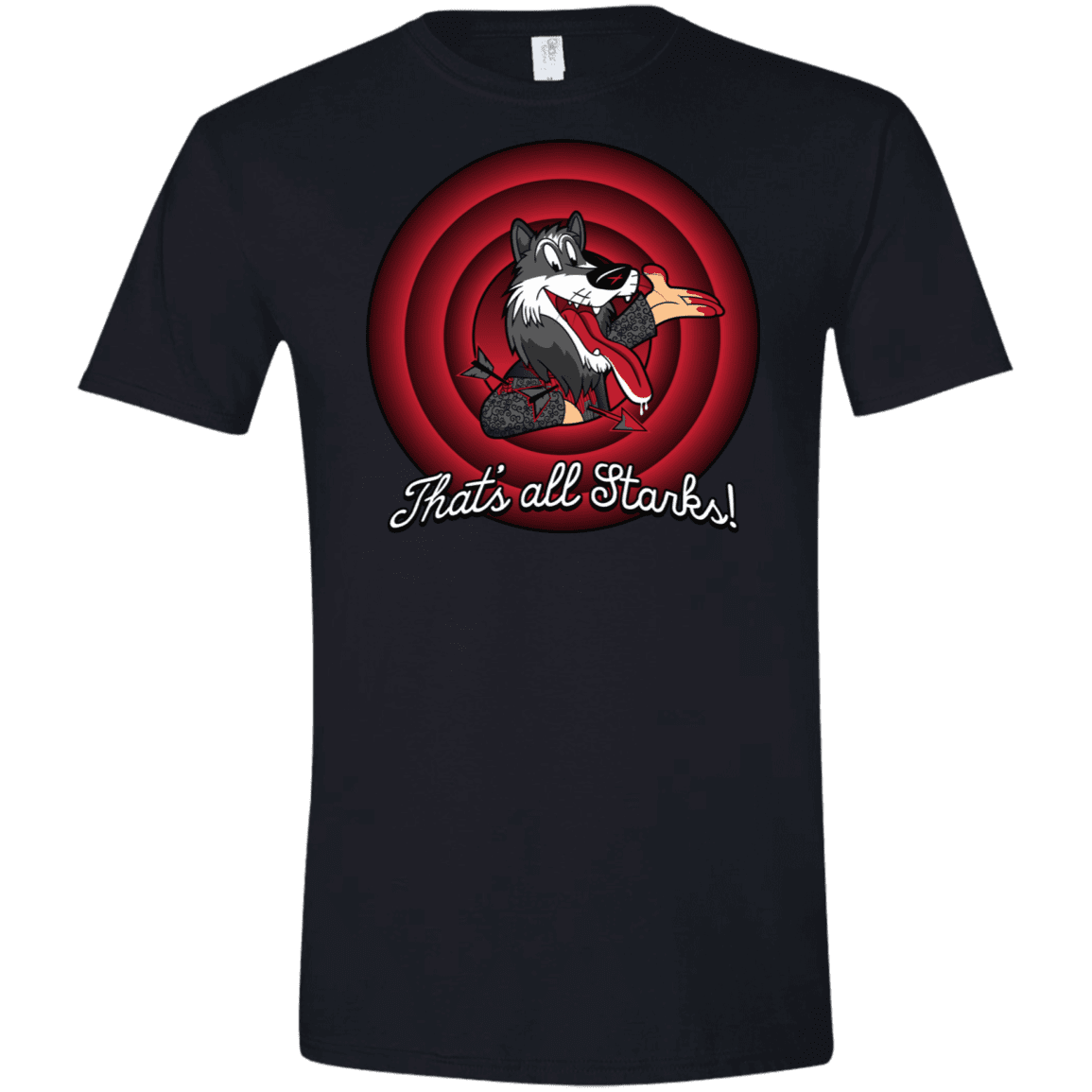 T-Shirts Black / X-Small That's all Starks Men's Semi-Fitted Softstyle