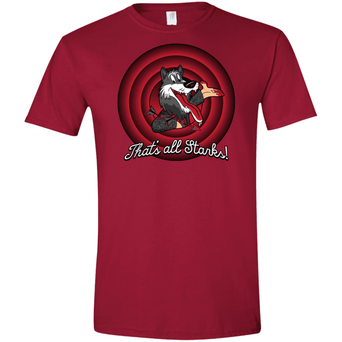 T-Shirts Cardinal Red / S That's all Starks Men's Semi-Fitted Softstyle