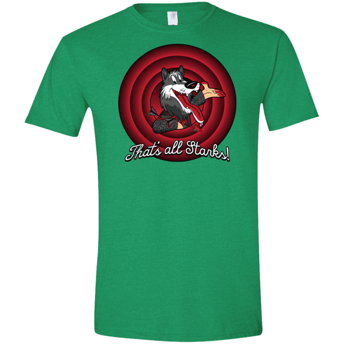 T-Shirts Heather Irish Green / M That's all Starks Men's Semi-Fitted Softstyle