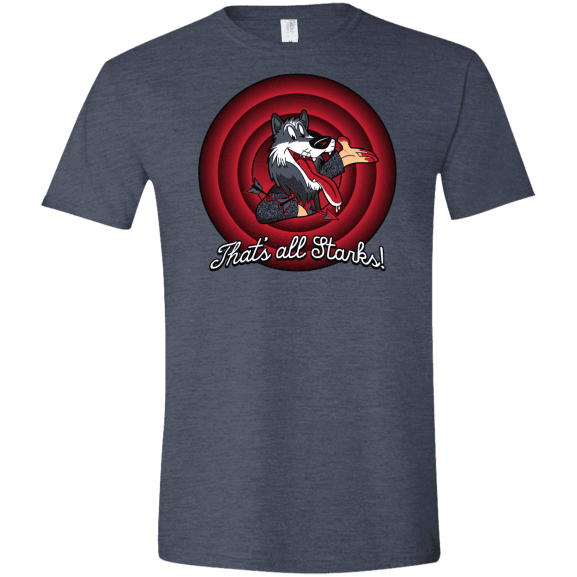 T-Shirts Heather Navy / S That's all Starks Men's Semi-Fitted Softstyle