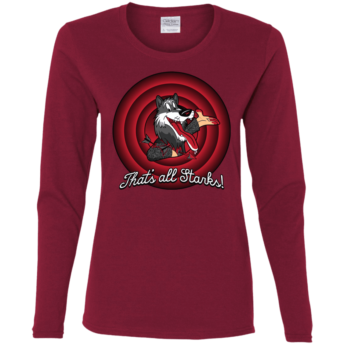 T-Shirts Cardinal / S That's all Starks Women's Long Sleeve T-Shirt
