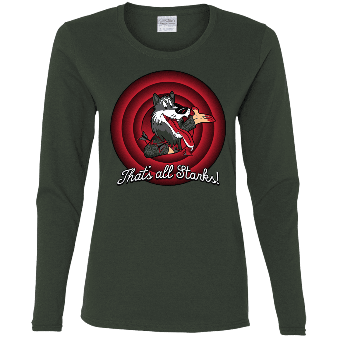 T-Shirts Forest / S That's all Starks Women's Long Sleeve T-Shirt