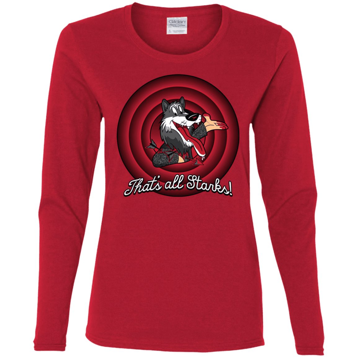 T-Shirts Red / S That's all Starks Women's Long Sleeve T-Shirt